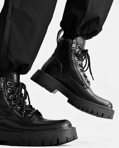 Urban Edge High-Top Motorcycle Boots -  high-top boots - Urban Edge High-Top Motorcycle Boots for City Adventure - View 4