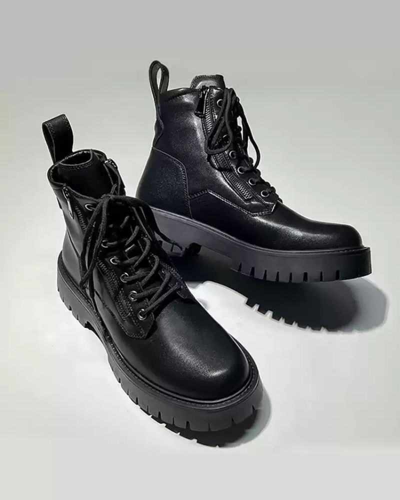 Urban Edge High-Top Motorcycle Boots - motorcycle boots - Urban Edge High-Top Motorcycle Boots for City Adventure - View 9