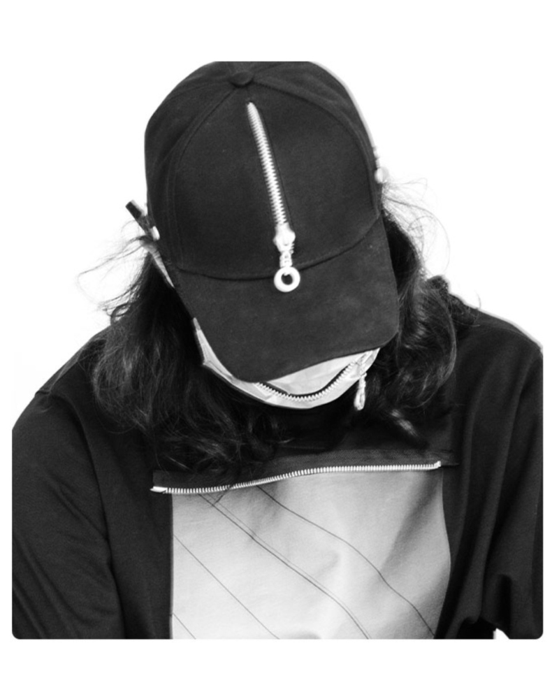 Urban Edge Zipper Cap -  techwear hat - Urban Edge Zipper Cap for a Stylish Street Look - View 7