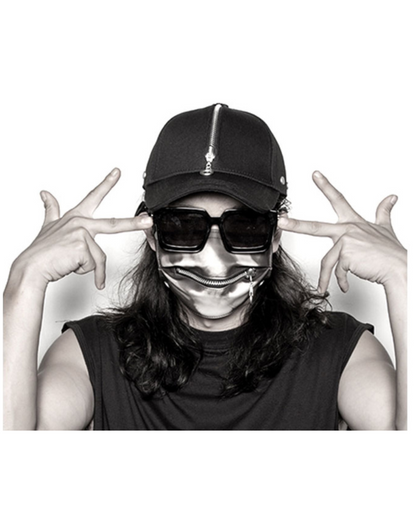 Urban Edge Zipper Cap - zipper cap - Urban Edge Zipper Cap for a Stylish Street Look - View 2