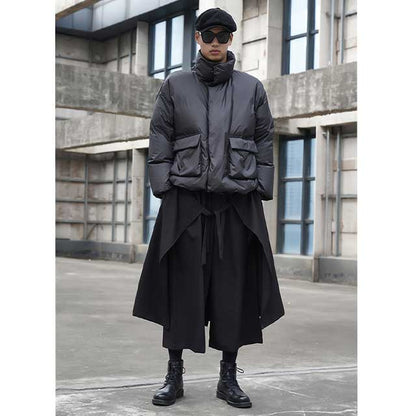 Urban Flow Hakama Trousers - hakama trousers - Urban Flow Hakama Trousers for Effortless Style - View 2