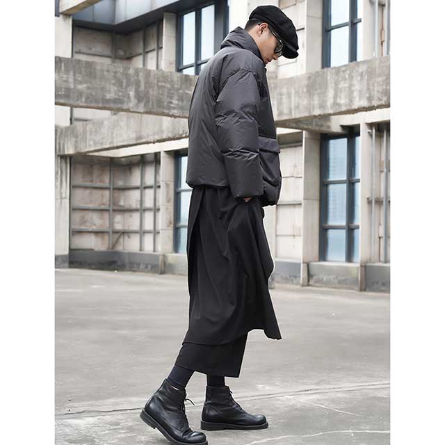 Urban Flow Hakama Trousers -  streetwear - Urban Flow Hakama Trousers for Effortless Style - View 5