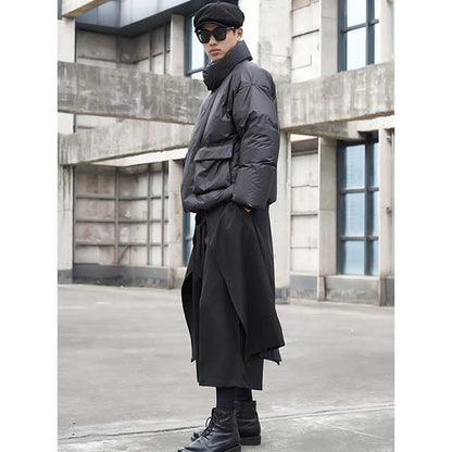 Urban Flow Hakama Trousers -  urban fashion - Urban Flow Hakama Trousers for Effortless Style - View 6