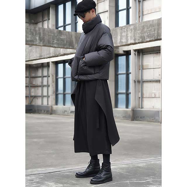Urban Flow Hakama Trousers -  Urban Harajuku Style - Urban Flow Hakama Trousers for Effortless Style - View 7