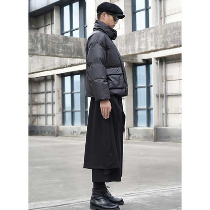 Urban Flow Hakama Trousers -  Versatile Fashion - Urban Flow Hakama Trousers for Effortless Style - View 8
