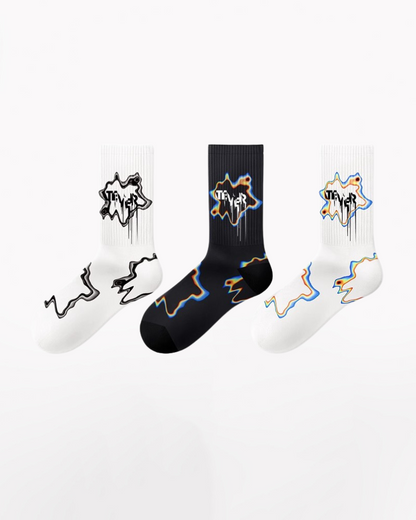 Urban Graffiti Performance Socks - creative expression socks - Urban Graffiti Performance Socks for Everyday Comfort - Main view