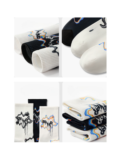 Urban Graffiti Performance Socks - creative expression socks - Urban Graffiti Performance Socks for Everyday Comfort - View 22