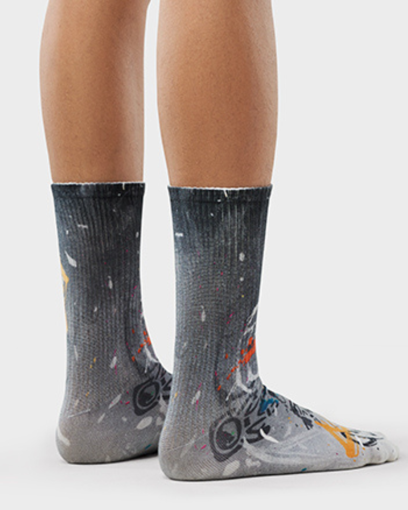 Urban Graffiti Performance Socks -  performance socks - Urban Graffiti Performance Socks for Everyday Comfort - View 13