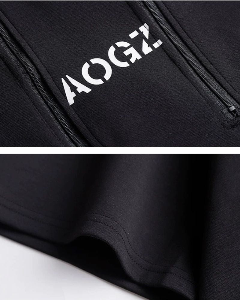 Urban High Neck Tee -  cyberpunk fashion - Urban High Neck Tee for Modern Street Style - View 13