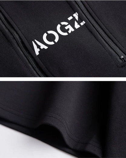 Urban High Neck Tee -  cyberpunk fashion - Urban High Neck Tee for Modern Street Style - View 13