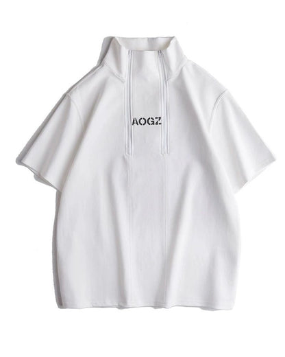 Urban High Neck Tee - urban tee - Urban High Neck Tee for Modern Street Style - View 10