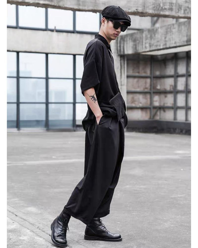 Urban High-Waist Tech Pants -  tech pants - Urban High-Waist Tech Pants for Modern Style - View 6