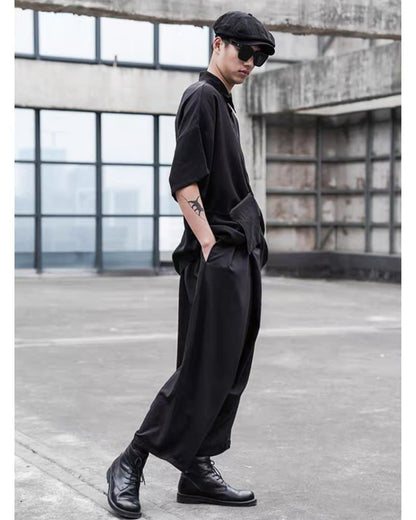 Urban High-Waist Tech Pants -  tech pants - Urban High-Waist Tech Pants for Modern Style - View 6