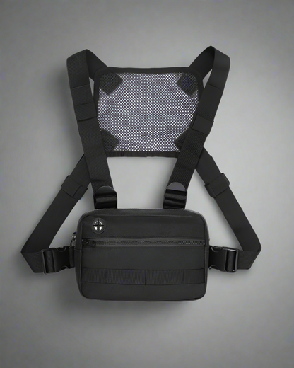 Urban Mesh Zipper Chest Pack - chest pack - Urban Mesh Zipper Chest Pack for Adventure and City - Main view