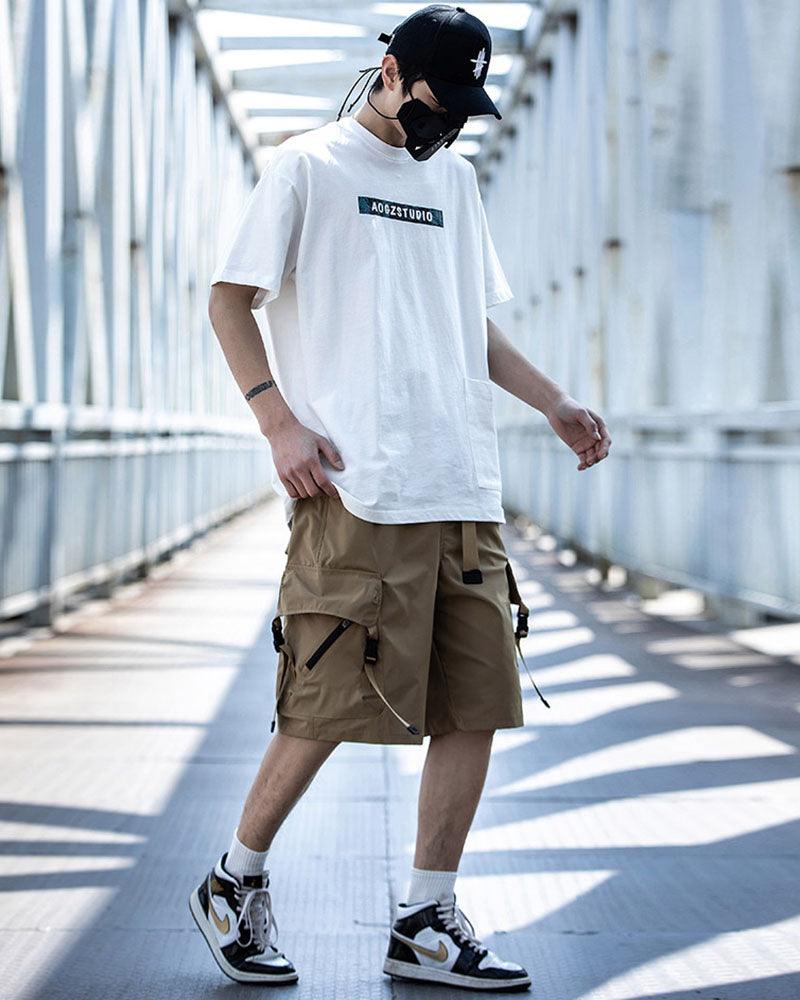 Urban Multi-Pocket Cargo Shorts -  comfortable men's shorts - Urban Multi-Pocket Cargo Shorts for Casual Style - View 4