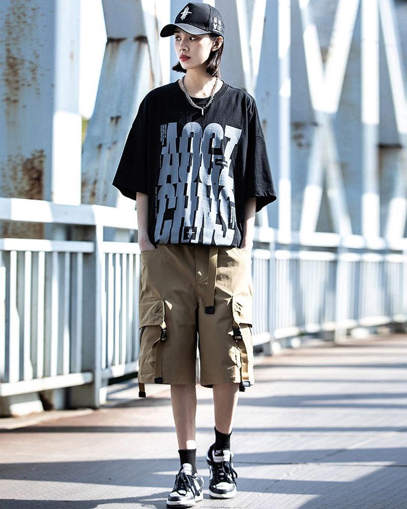 Urban Multi-Pocket Cargo Shorts -  summer - Urban Multi-Pocket Cargo Shorts for Casual Style - View 8