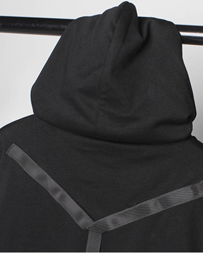 Urban Ninja Black Hoodie -  streetwear style - Urban Ninja Black Hoodie for Stylish Urban Wear - View 11