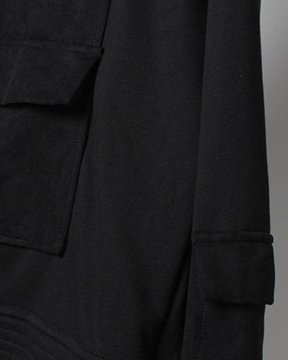 Urban Ninja Black Hoodie -  stylish hoodie - Urban Ninja Black Hoodie for Stylish Urban Wear - View 12