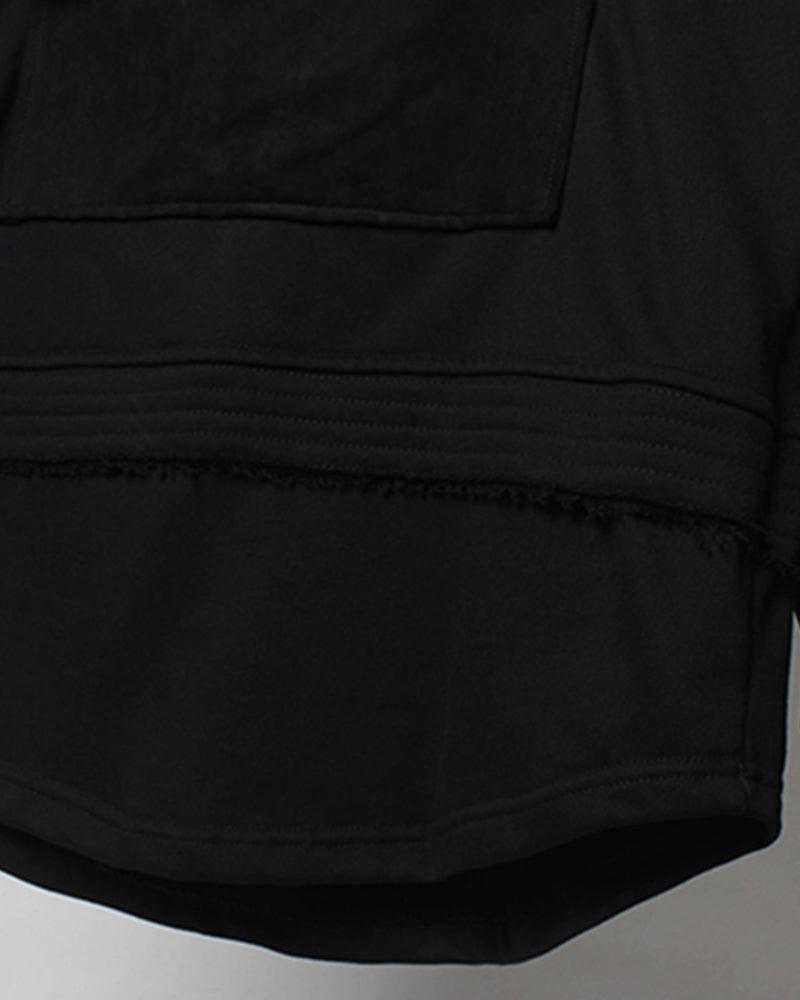 Urban Ninja Black Hoodie - techwear fashion - Urban Ninja Black Hoodie for Stylish Urban Wear - View 15