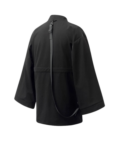 Urban Ninja Techwear Kimono -  stylish - Urban Ninja Techwear Kimono - Waterproof & Windproof Comfort - View 7