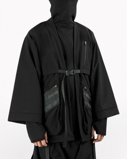 Urban Ninja Techwear Kimono - techwear - Urban Ninja Techwear Kimono - Waterproof & Windproof Comfort - View 3