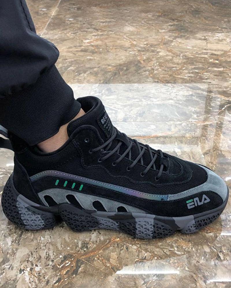 Urban Nubuck Tech Sneakers - stylish sneakers - Urban Nubuck Tech Sneakers for Comfort and Style - View 2