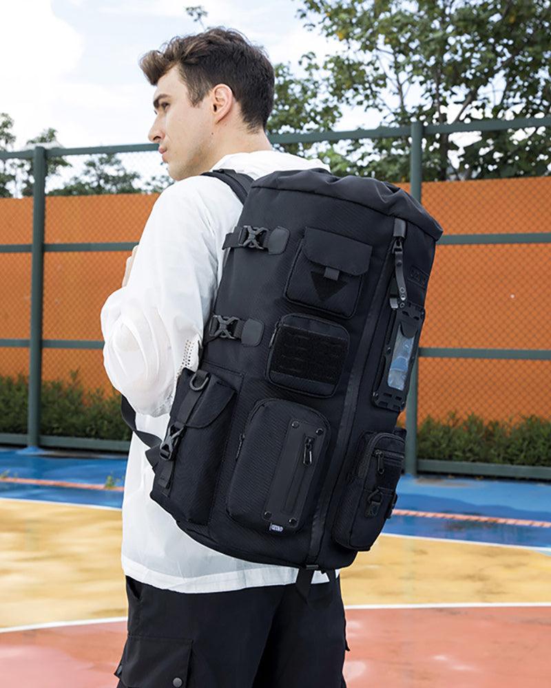 Urban Oversized Bucket Backpack -  basketball carrying backpack - Urban Oversized Bucket Backpack for Travel and Leisure - View 3