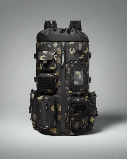 Urban Oversized Bucket Backpack - large storage capacity backpack - Urban Oversized Bucket Backpack for Travel and Leisure - View 2
