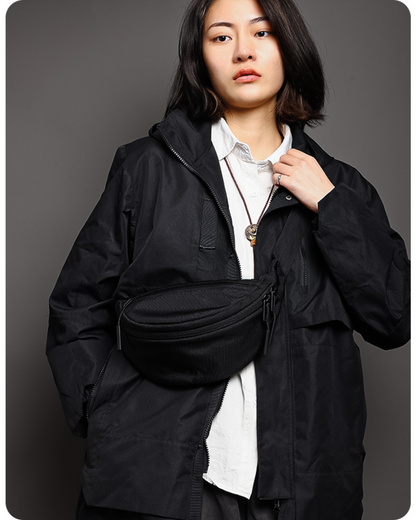 Urban Performance Sling Bag - streetwear bag - Dumpling-Shaped Nylon Sling Bag for Urban Style - View 2