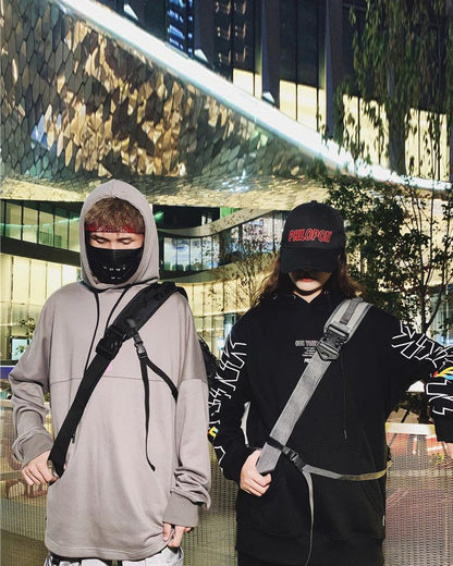 Urban Reflective Messenger Bag -  techwear bag - Urban Reflective Messenger Bag for Everyday Style - View 6