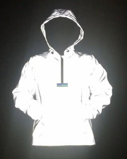 Urban Reflective Tech Jacket - tech jacket - Urban Reflective Tech Jacket for Stylish City Exploration - Main view