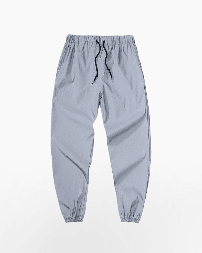 Urban Reflective Tech Pants -  cyberpunk cargo pants - Urban Reflective Tech Pants for Stylish Comfort - View 4