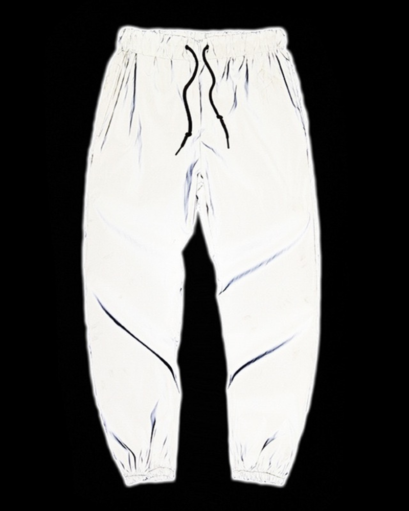 Urban Reflective Tech Pants -  futuristic cargo pants - Urban Reflective Tech Pants for Stylish Comfort - View 5