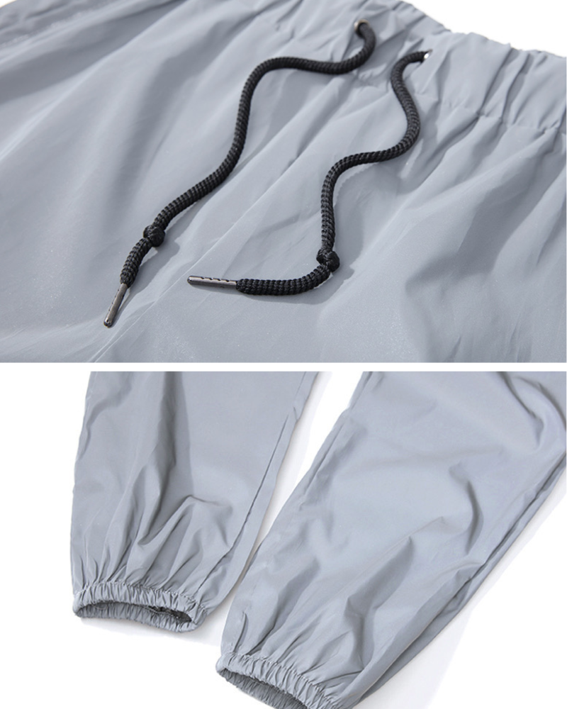 Urban Reflective Tech Pants -  urban fashion - Urban Reflective Tech Pants for Stylish Comfort - View 7