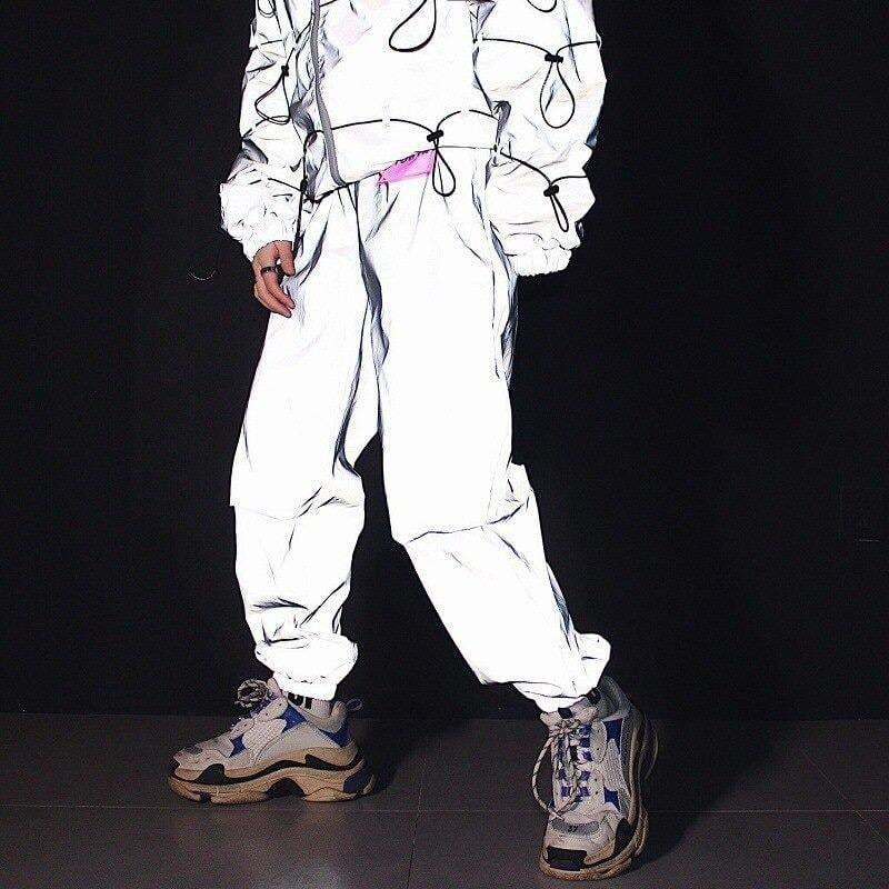 Urban Reflective Tech Pants - tech pants - Urban Reflective Tech Pants for Stylish Comfort - Main view