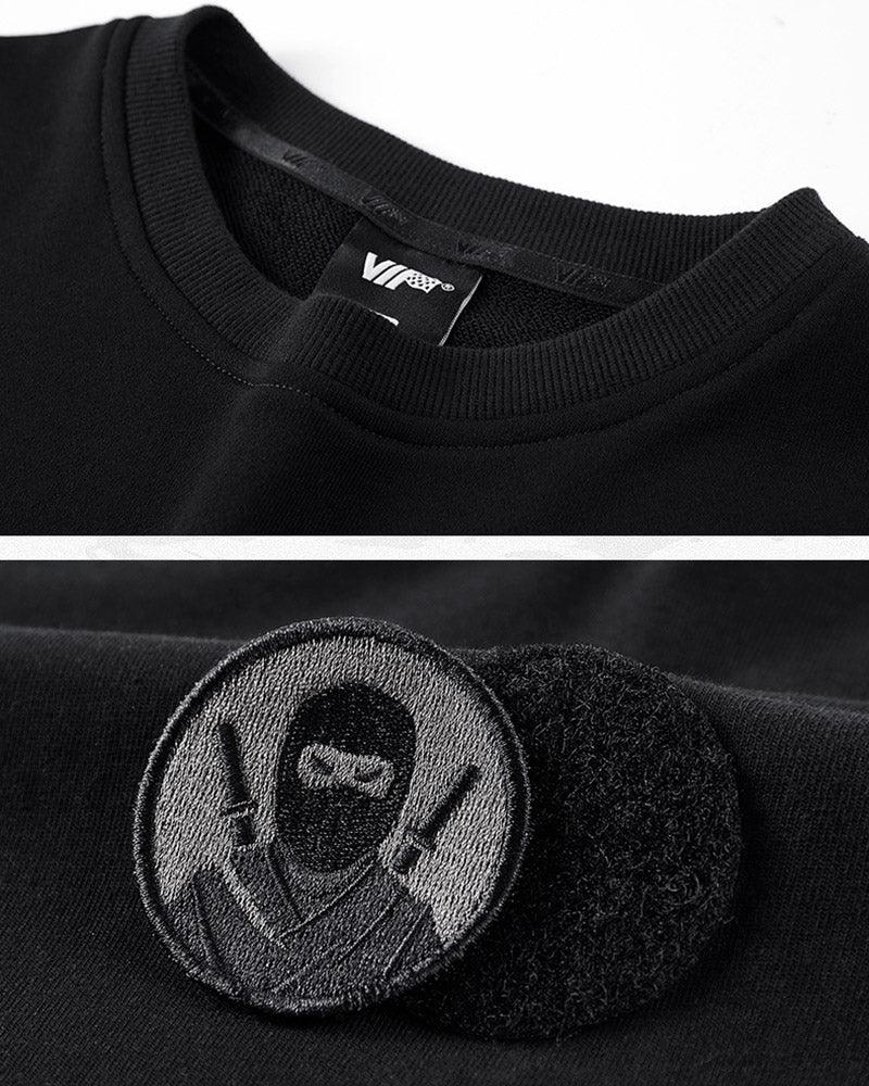 Urban Samurai Crewneck Sweatshirt -  techwear - Urban Samurai Crewneck Sweatshirt for Modern Lifestyles - View 6