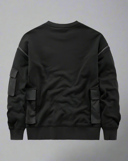 Urban Samurai Crewneck Sweatshirt - techwear sweatshirt - Urban Samurai Crewneck Sweatshirt for Modern Lifestyles - View 2
