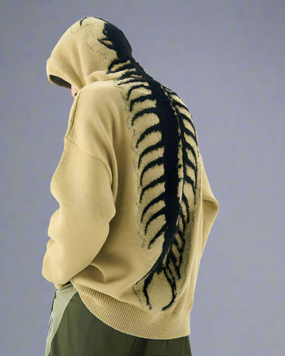 Urban Skull Hoodie Essentials -  durable fabric hoodie - Urban Skull Hoodie for Stylish Comfort - View 5