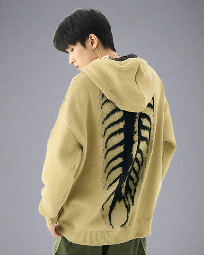 Urban Skull Hoodie Essentials -  everyday wear hoodie - Urban Skull Hoodie for Stylish Comfort - View 6