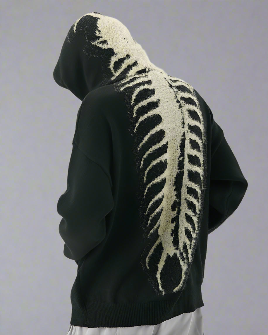 Urban Skull Hoodie Essentials - urban hoodie - Urban Skull Hoodie for Stylish Comfort - View 2