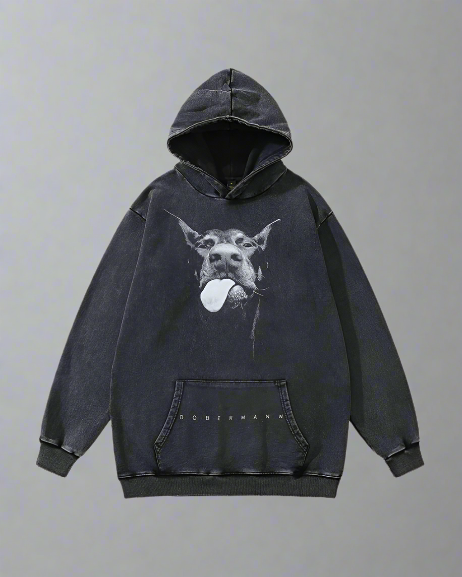 Urban Skull Print Hoodie - New Arrivals - Urban Skull Print Hoodie for Style and Comfort - View 2