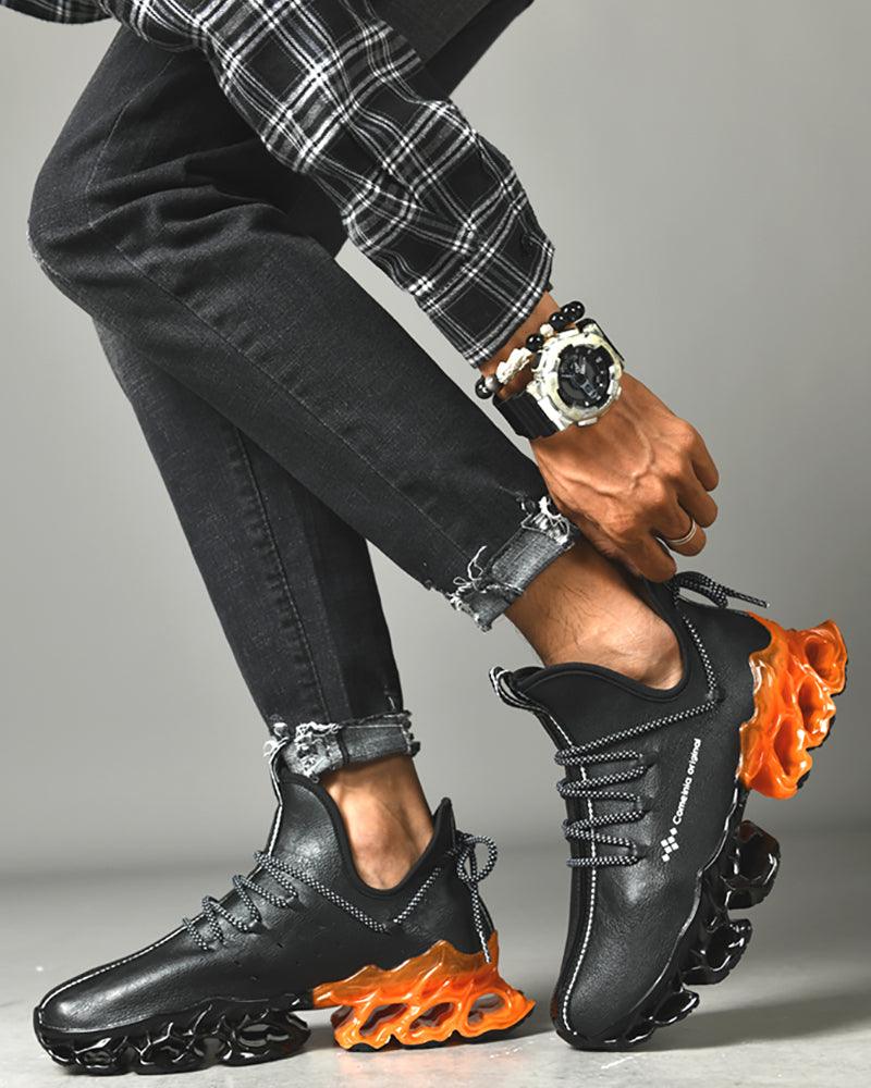Urban Sleek Microfiber Sneakers -  durable - Urban Sleek Microfiber Sneakers for Modern Style - View 5