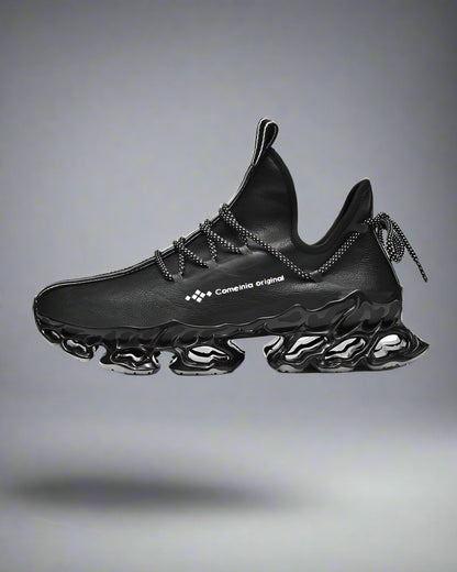 Urban Sleek Microfiber Sneakers - stylish techwear shoes - Urban Sleek Microfiber Sneakers for Modern Style - View 3
