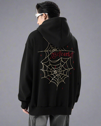 Urban Spider Graphic Hoodie -  comfortable hoodie - Urban Spider Graphic Hoodie for Ultimate Comfort - View 3
