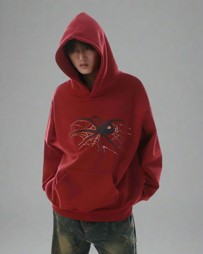 Urban Spider Graphic Hoodie -  streetwear apparel - Urban Spider Graphic Hoodie for Ultimate Comfort - View 6
