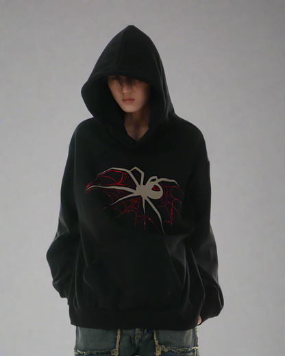 Urban Spider Graphic Hoodie -  streetwear - Urban Spider Graphic Hoodie for Ultimate Comfort - View 5