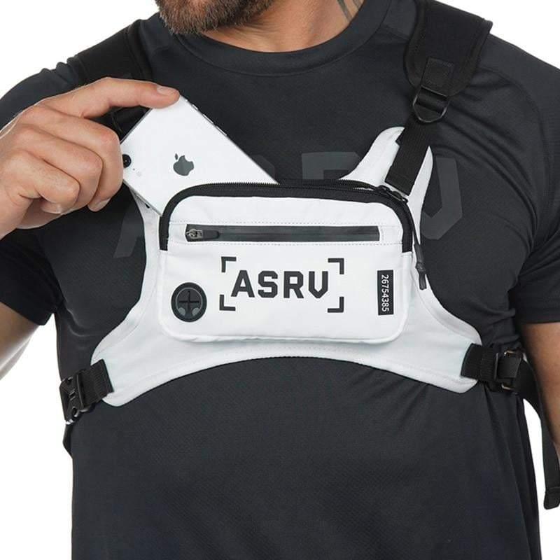 Urban Sport Chest Pack -  urban pack - Urban Sport Chest Pack: Adjustable Techwear Bag - View 7