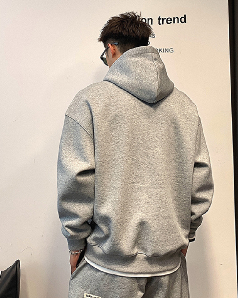 Urban Sporty Lettered Hoodie -  comfortable hoodie - Stylish Urban Sporty Lettered Hoodie for Everyday Comfort - View 5