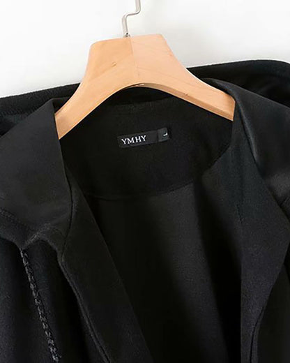 Urban Stealth Hooded Cape -  fashion statement piece - Urban Stealth Hooded Cape - Stylish and Versatile - View 4