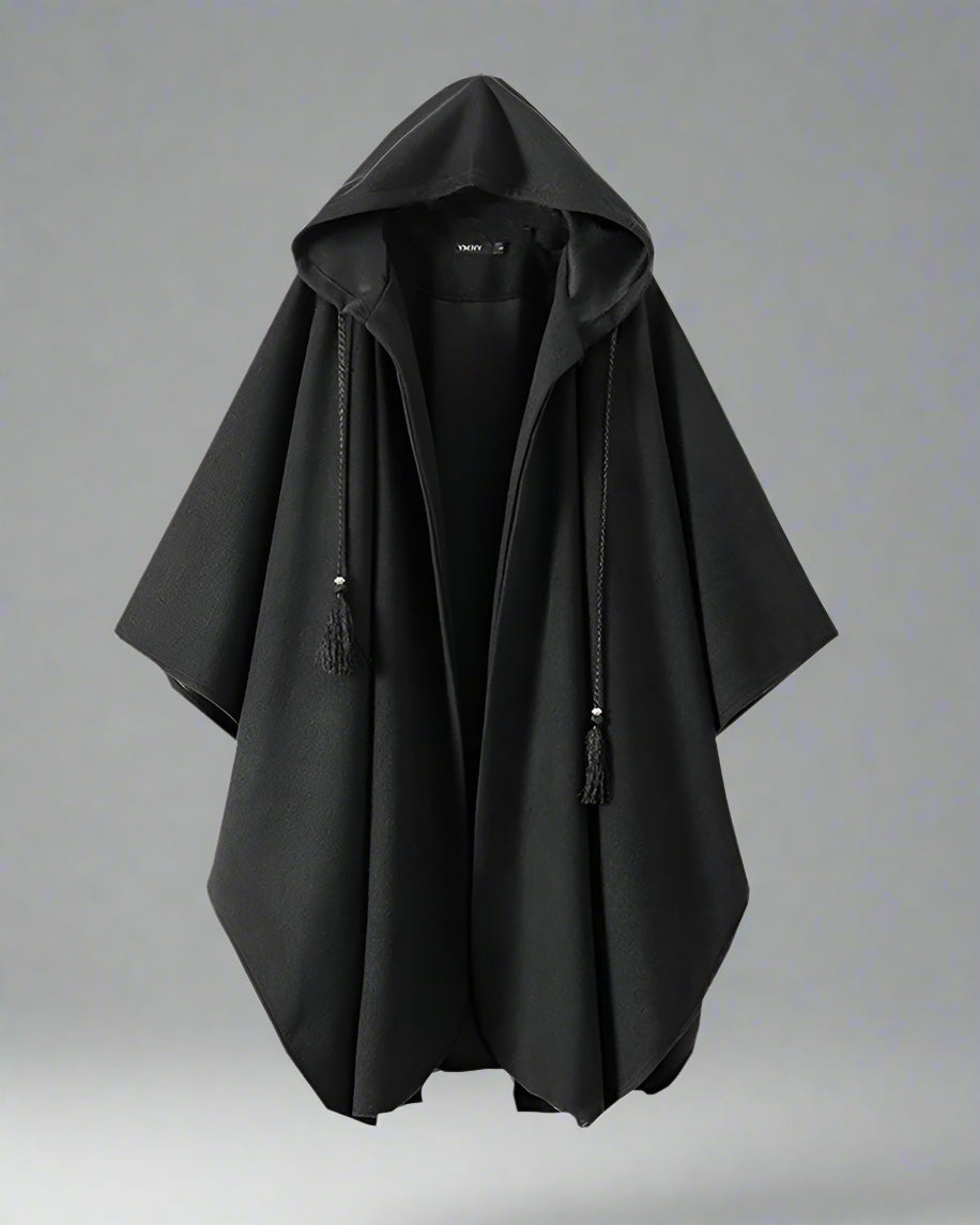 Urban Stealth Hooded Cape - hooded cape - Urban Stealth Hooded Cape - Stylish and Versatile - Main view